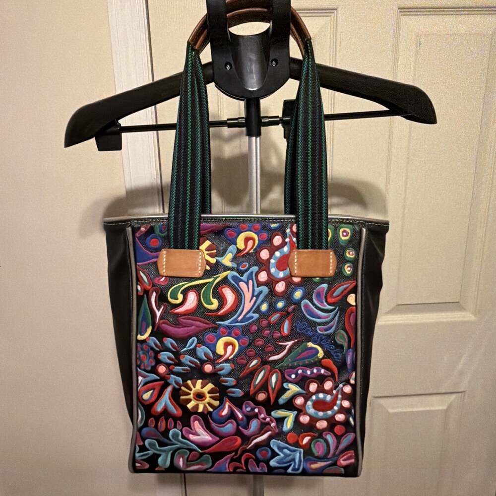 CONSUELA CHICA TOTE - SIME WEAR AND TEAR PERFECT FOR UPCYCLING! *BEAUTIFUL BAG*
